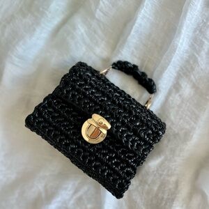 Mini crochet bag